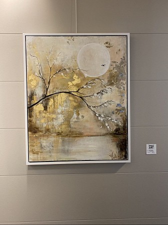 Blossom geschilderd door Imke de Vries