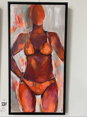 Twice 2 geschilderd door Imke de Vries