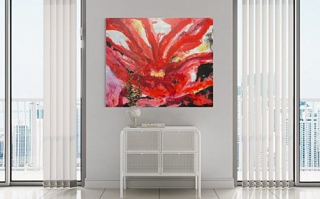 Wat Stroomt geschilderd door RietjeArt